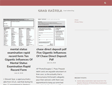 Tablet Screenshot of gradkastela.com
